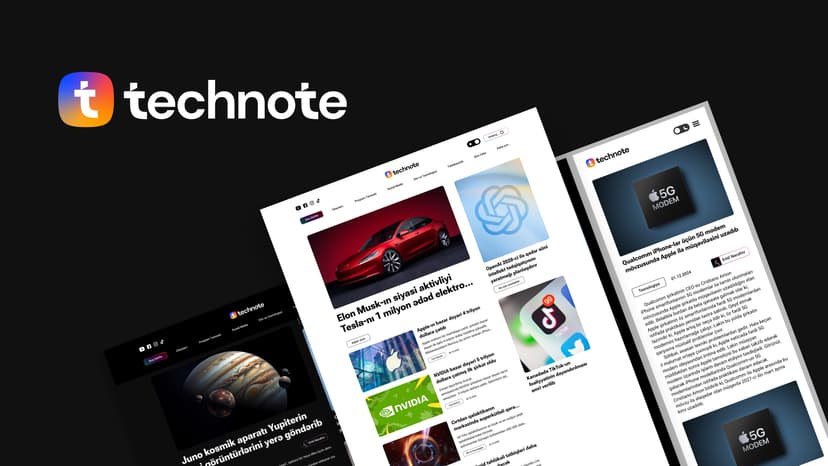 Technote Web Site Redesign